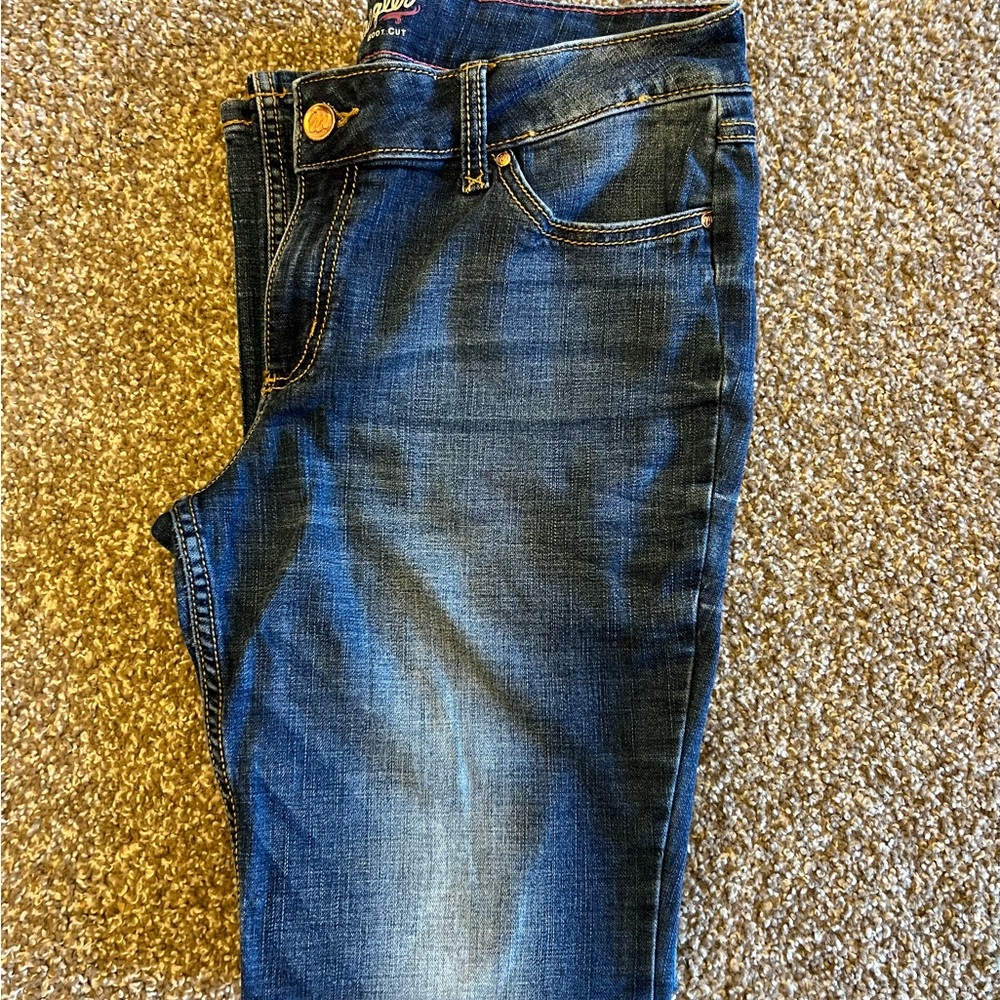 Wrangler Dark Blue Women's Bootcut Jeans
